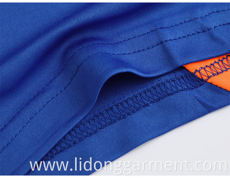 China Factory Professional Short Sleeve Custom Sublimated Soccer Jersey Set